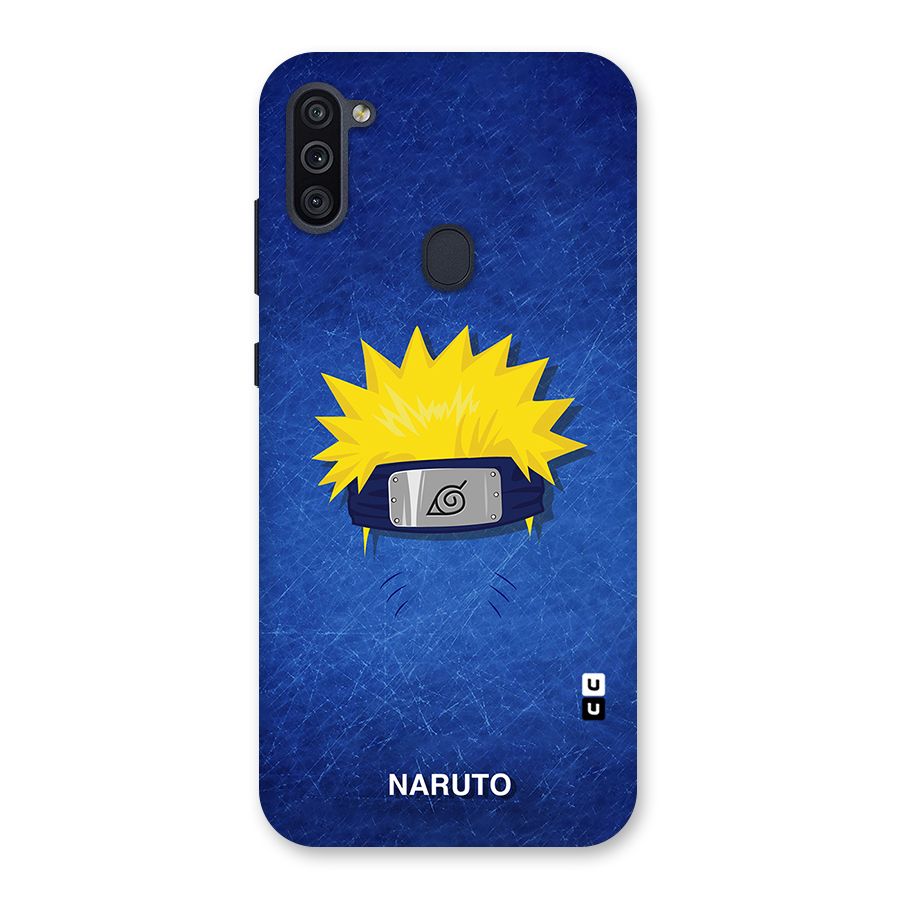 Naruto Headband Minimal Back Case for Galaxy M11