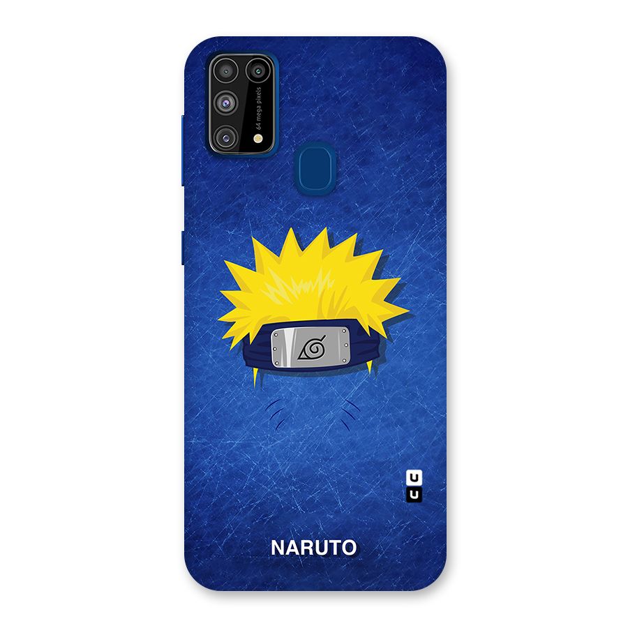 Naruto Headband Minimal Back Case for Galaxy M31