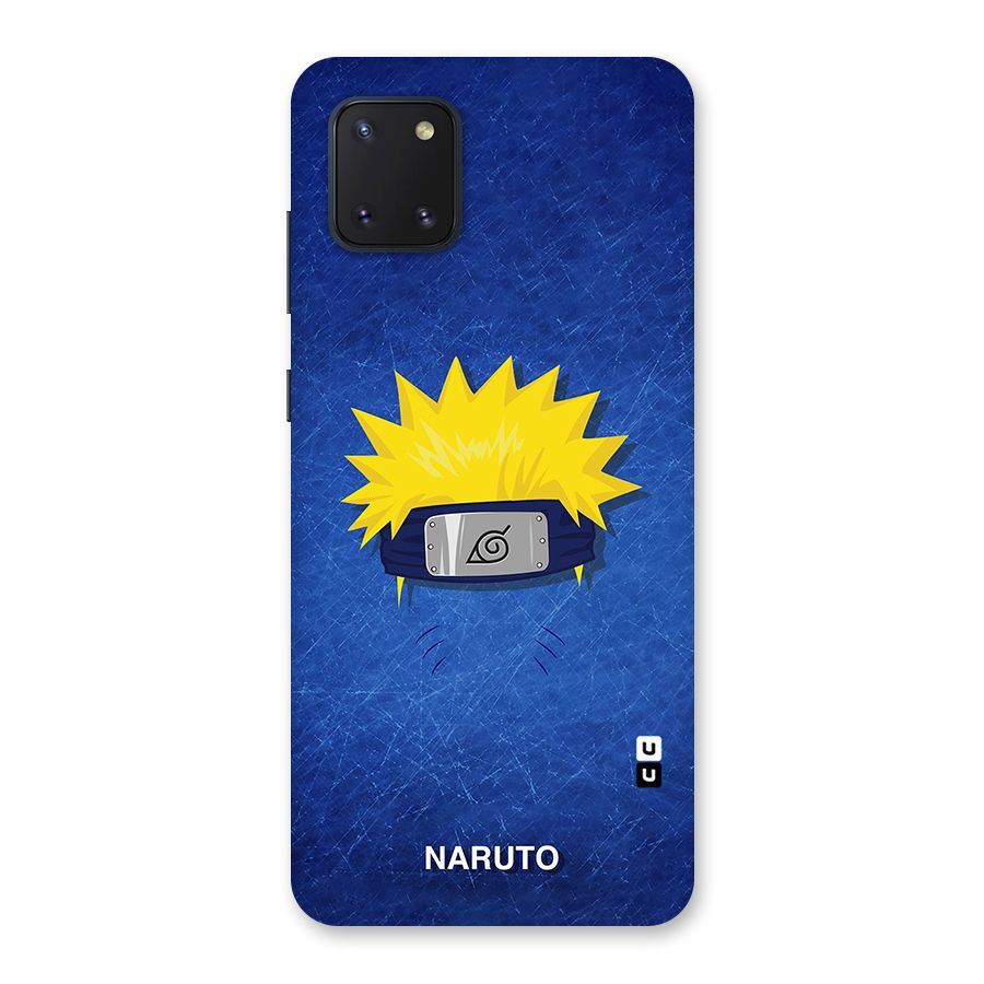 Naruto Headband Minimal Back Case for Galaxy Note 10 Lite