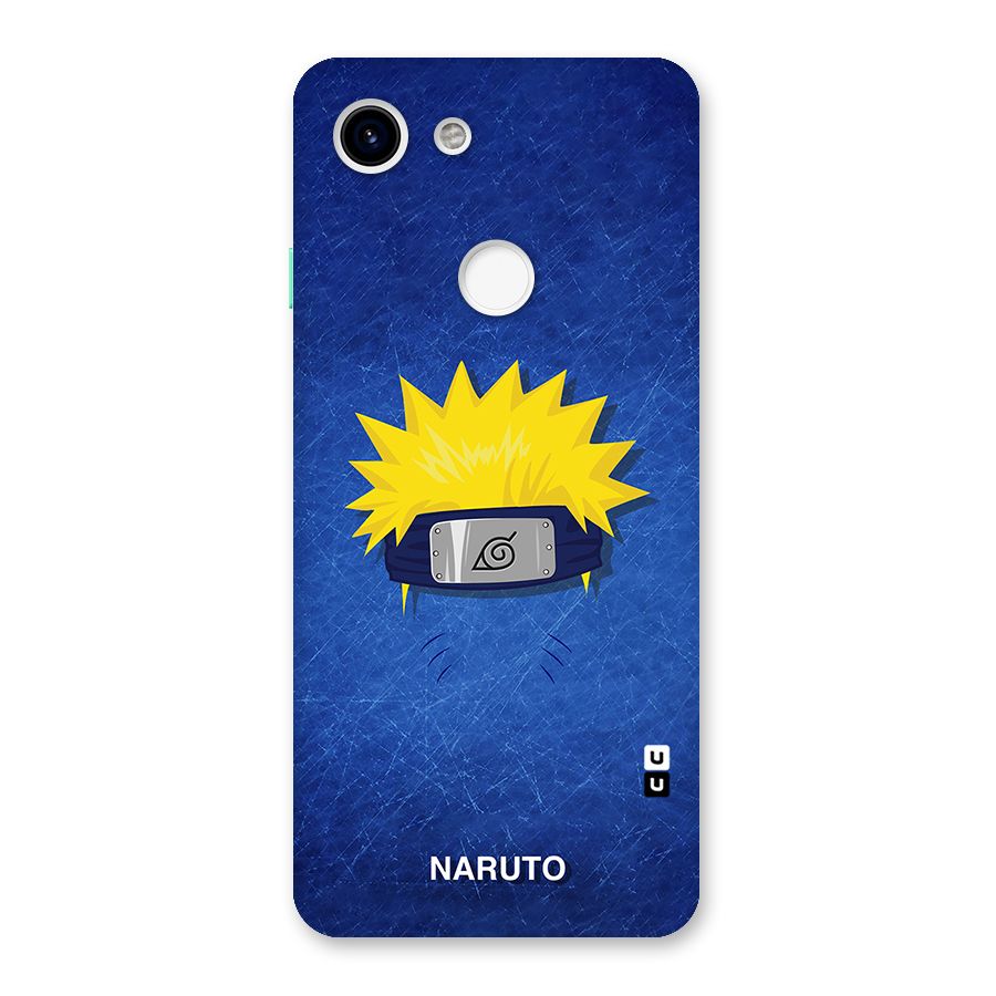 Naruto Headband Minimal Back Case for Google Pixel 3