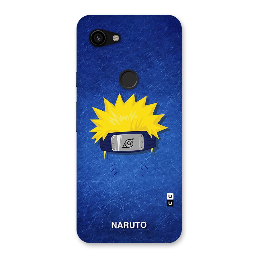 Naruto Headband Minimal Back Case for Google Pixel 3a