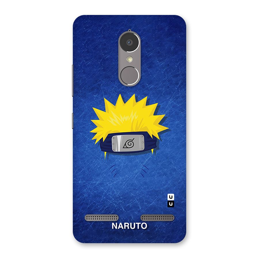Naruto Headband Minimal Back Case for Lenovo K6