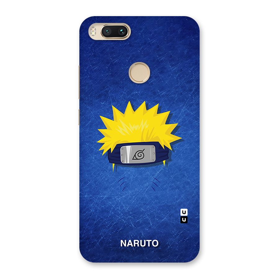 Naruto Headband Minimal Back Case for Mi A1
