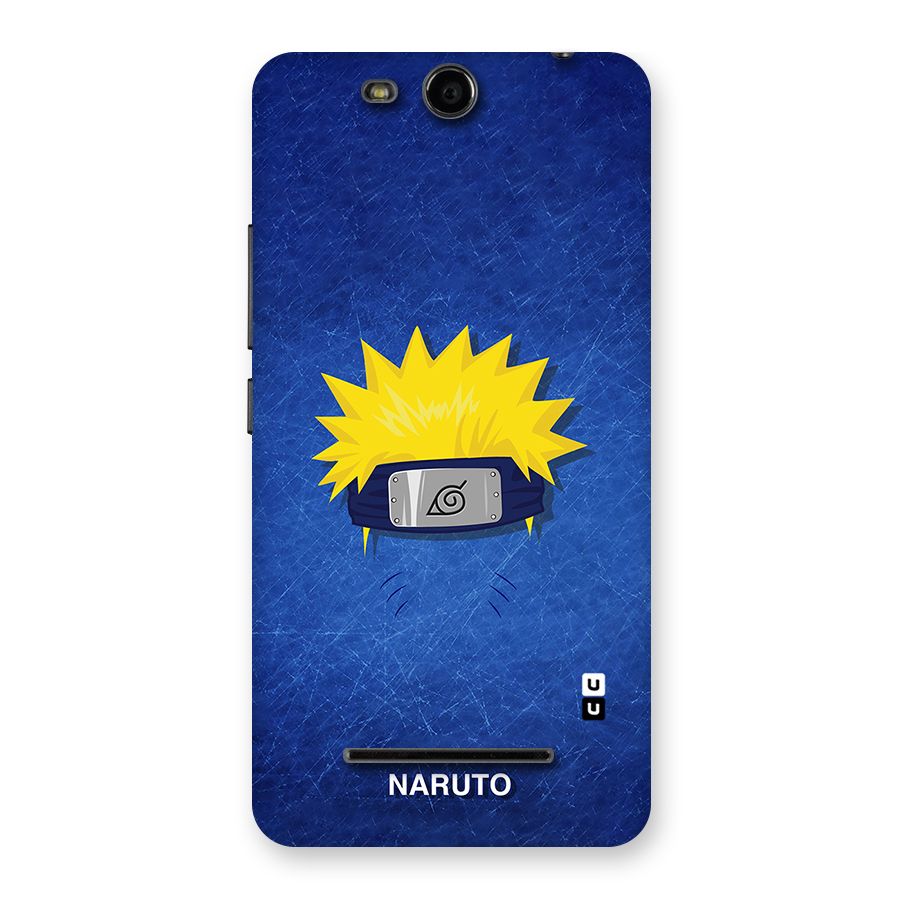 Naruto Headband Minimal Back Case for Micromax Canvas Juice 3 Q392