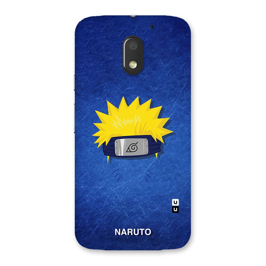 Naruto Headband Minimal Back Case for Moto E3 Power