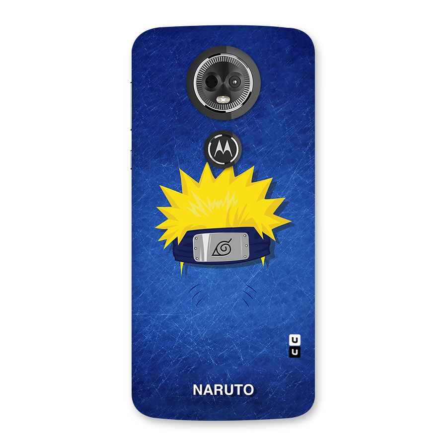 Naruto Headband Minimal Back Case for Moto E5 Plus