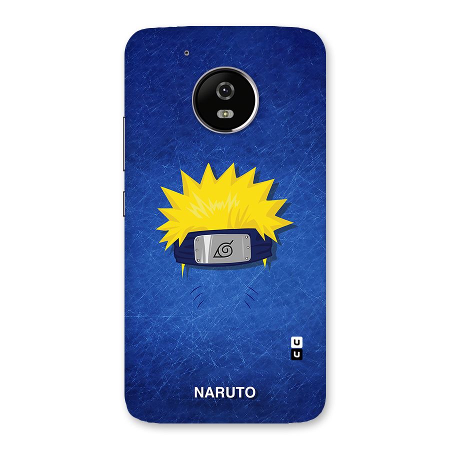 Naruto Headband Minimal Back Case for Moto G5