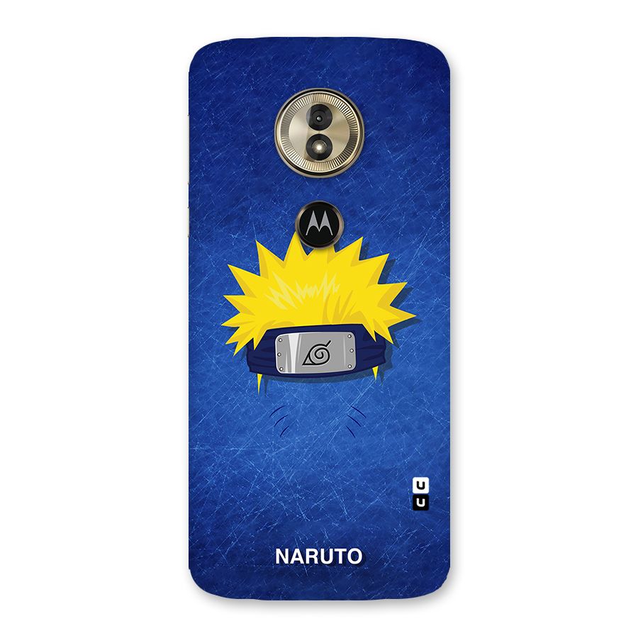 Naruto Headband Minimal Back Case for Moto G6 Play