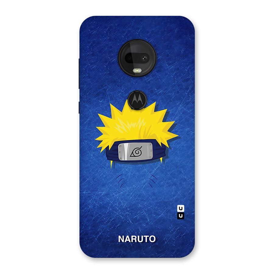 Naruto Headband Minimal Back Case for Moto G7