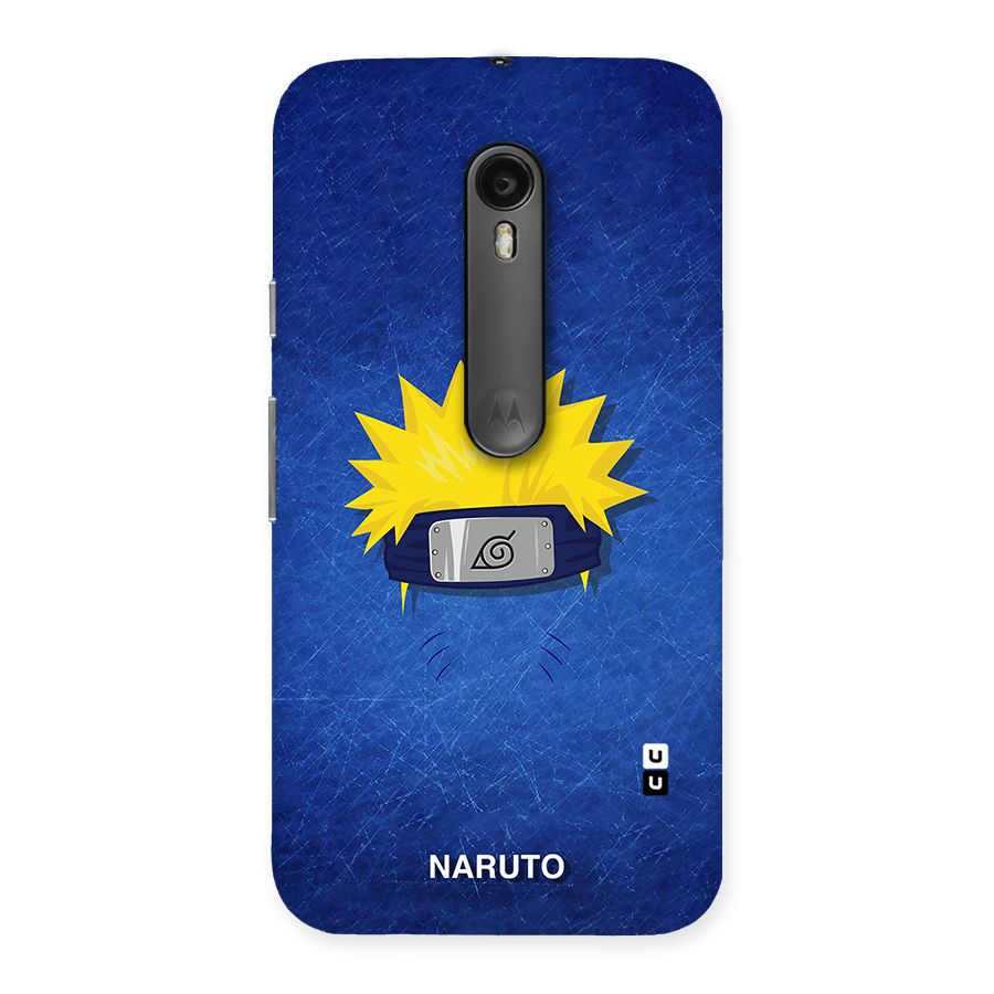 Naruto Headband Minimal Back Case for Moto G Turbo