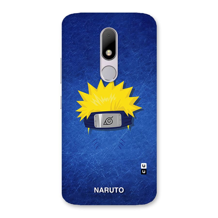Naruto Headband Minimal Back Case for Moto M