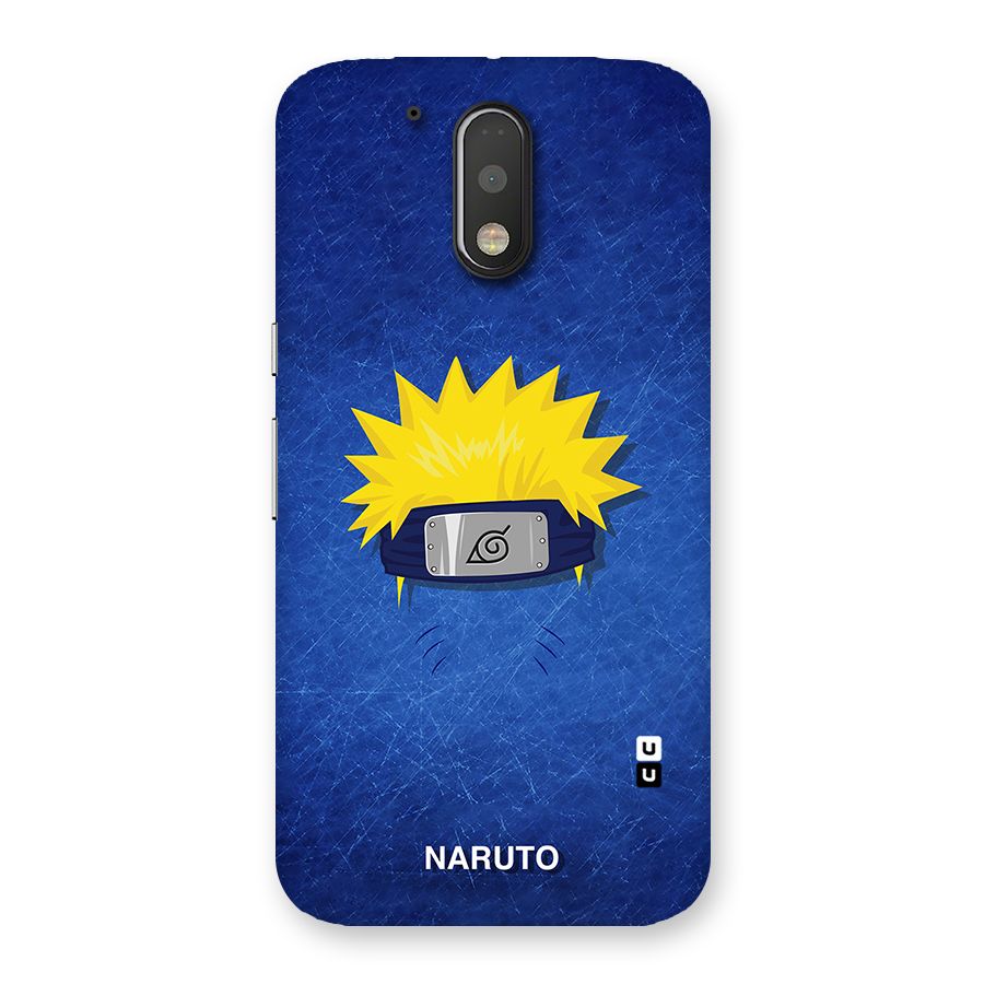 Naruto Headband Minimal Back Case for Motorola Moto G4 Plus