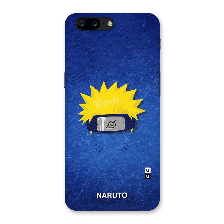 Naruto Headband Minimal Back Case for OnePlus 5
