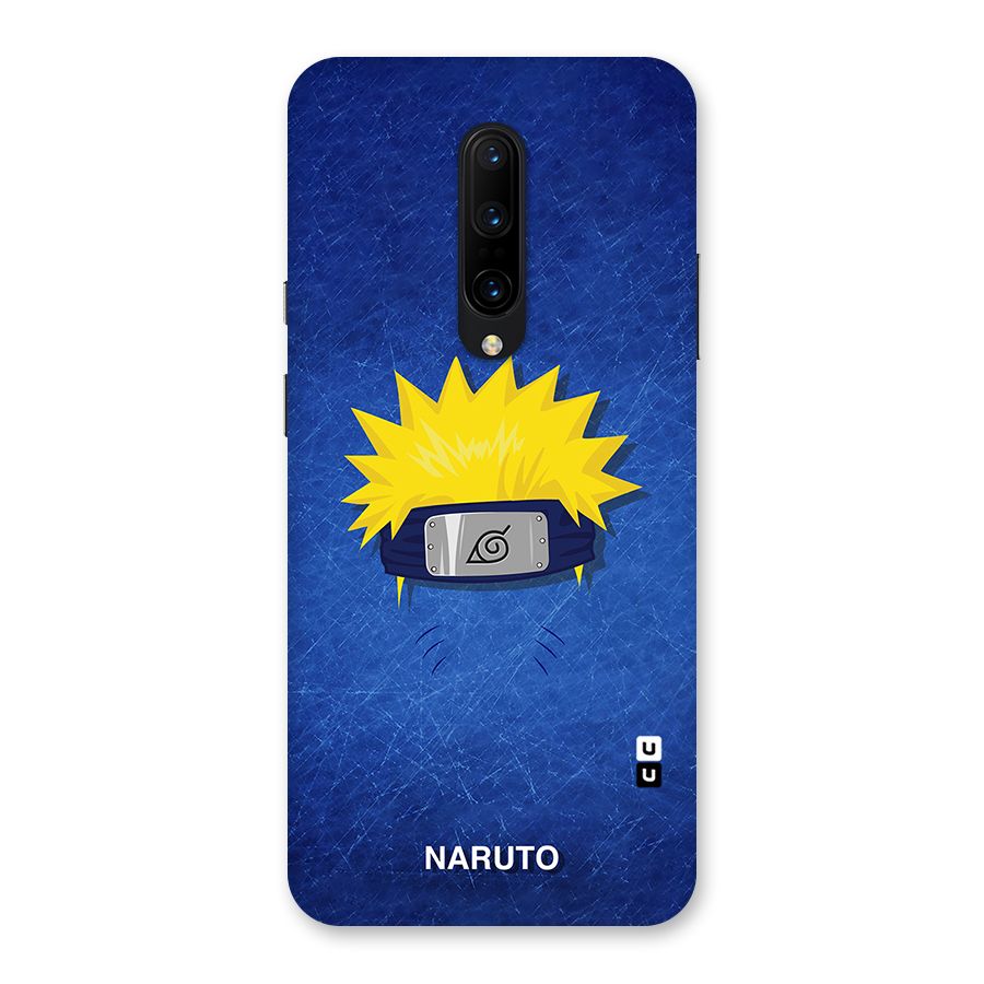 Naruto Headband Minimal Back Case for OnePlus 7 Pro