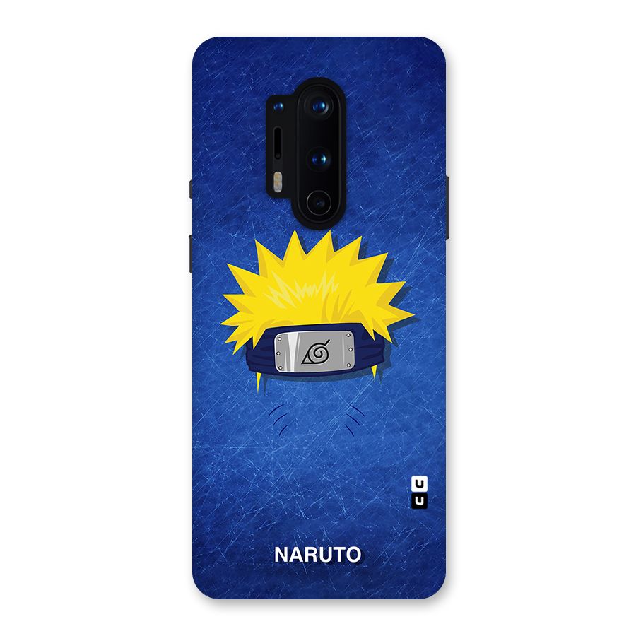Naruto Headband Minimal Back Case for OnePlus 8 Pro
