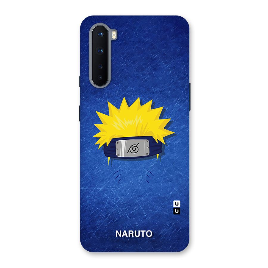 Naruto Headband Minimal Back Case for OnePlus Nord
