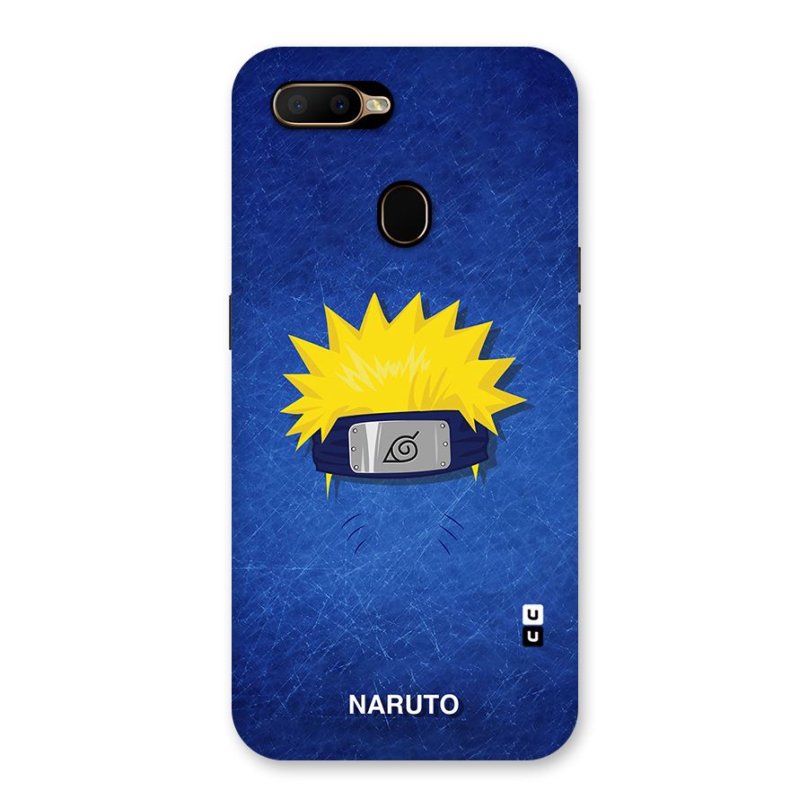 Naruto Headband Minimal Back Case for Oppo A5s