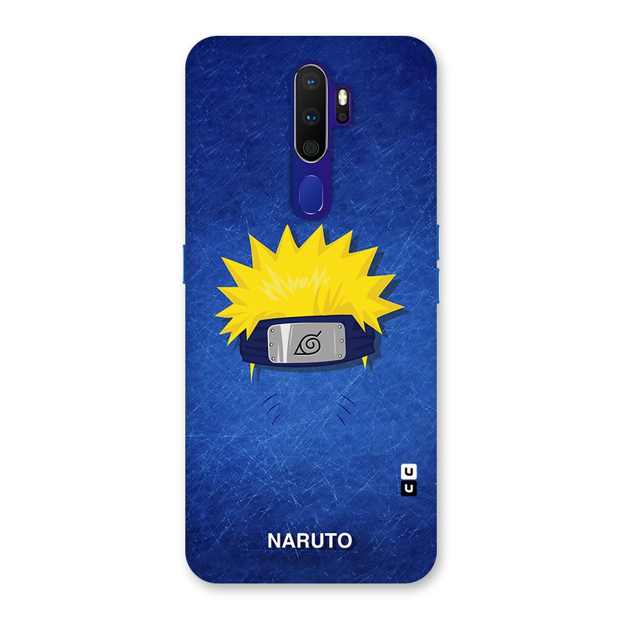 Naruto Headband Minimal Back Case for Oppo A9 (2020)