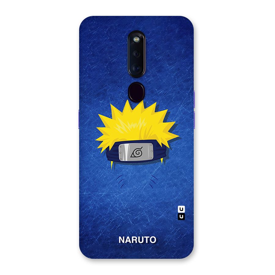 Naruto Headband Minimal Back Case for Oppo F11 Pro