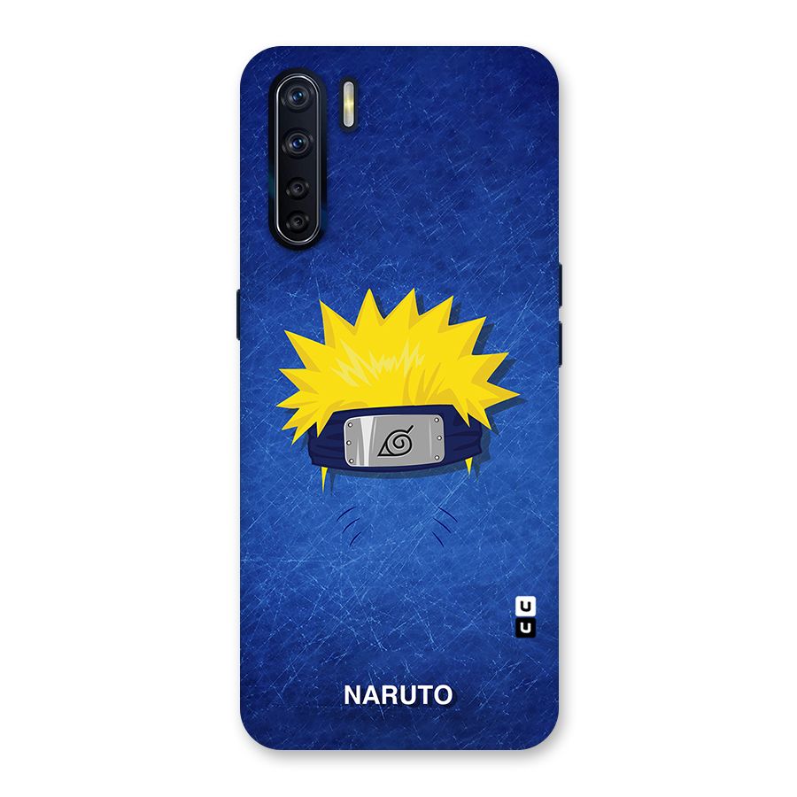 Naruto Headband Minimal Back Case for Oppo F15