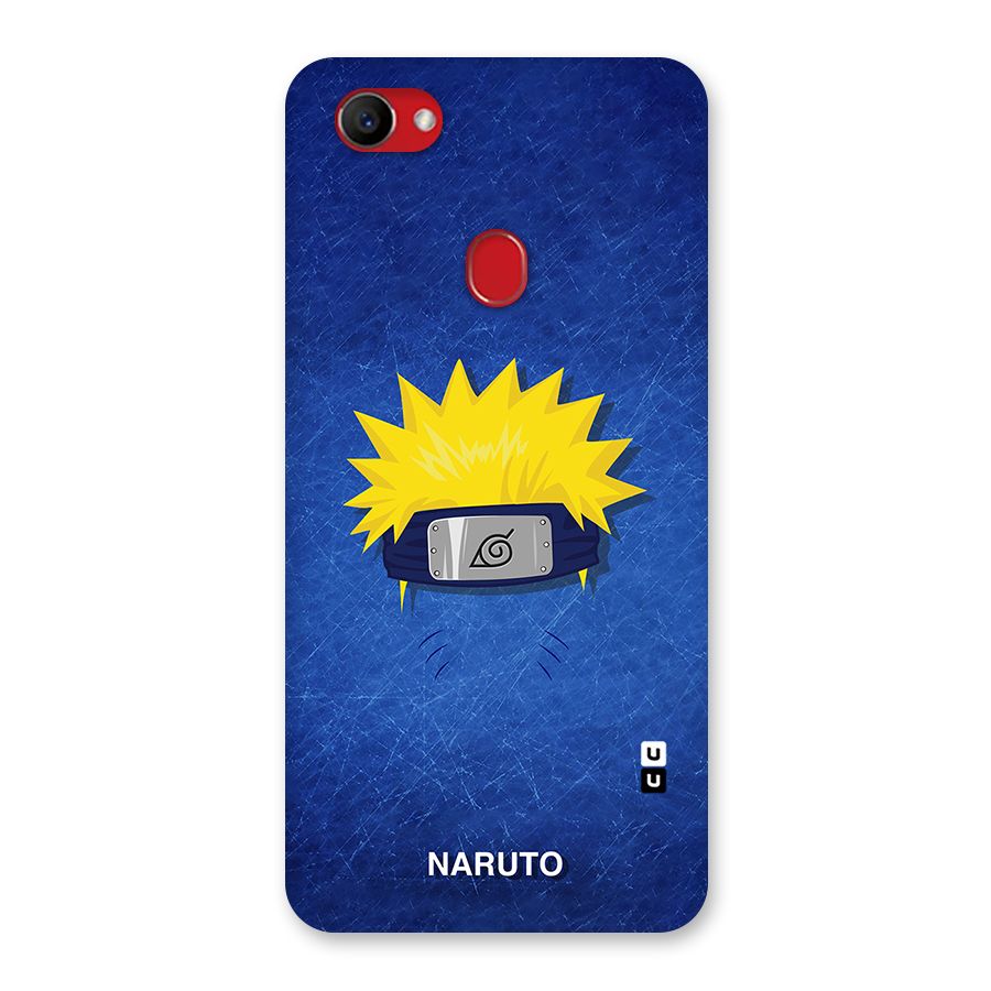 Naruto Headband Minimal Back Case for Oppo F7
