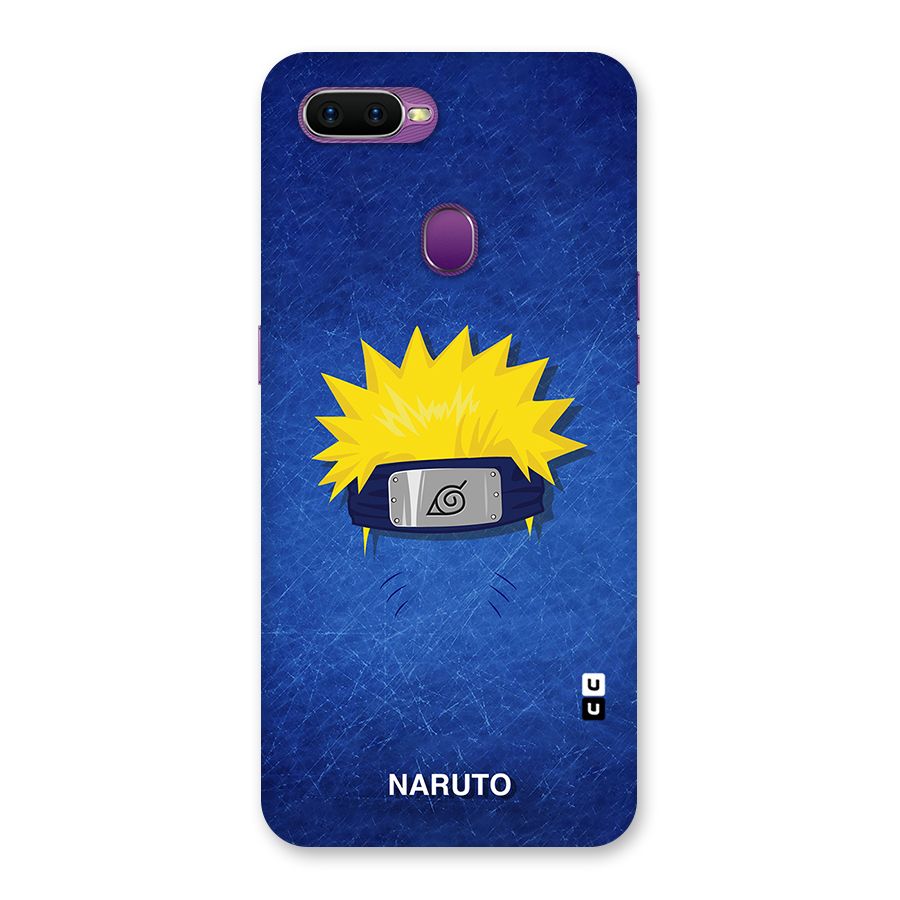 Naruto Headband Minimal Back Case for Oppo F9