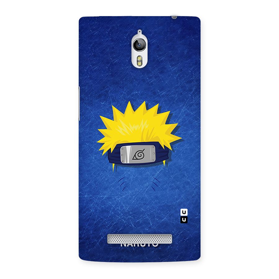 Naruto Headband Minimal Back Case for Oppo Find 7