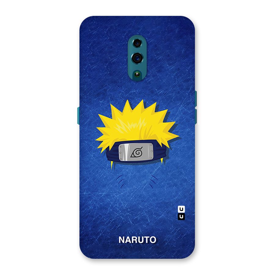 Naruto Headband Minimal Back Case for Oppo Reno