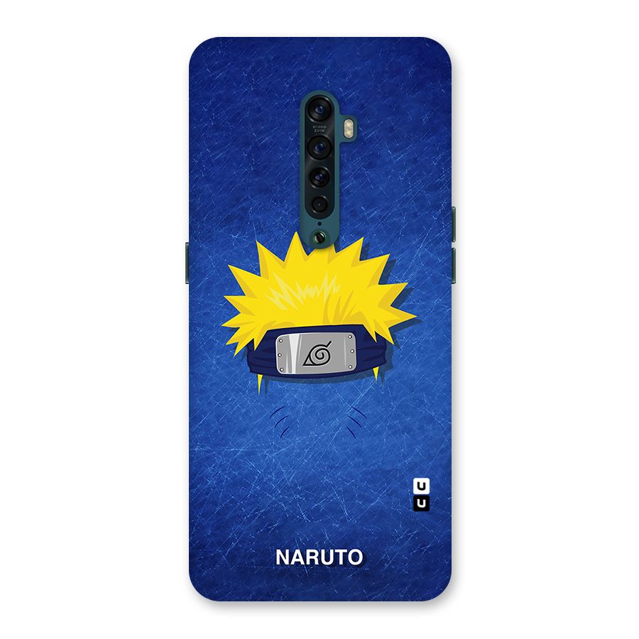 Naruto Headband Minimal Back Case for Oppo Reno2
