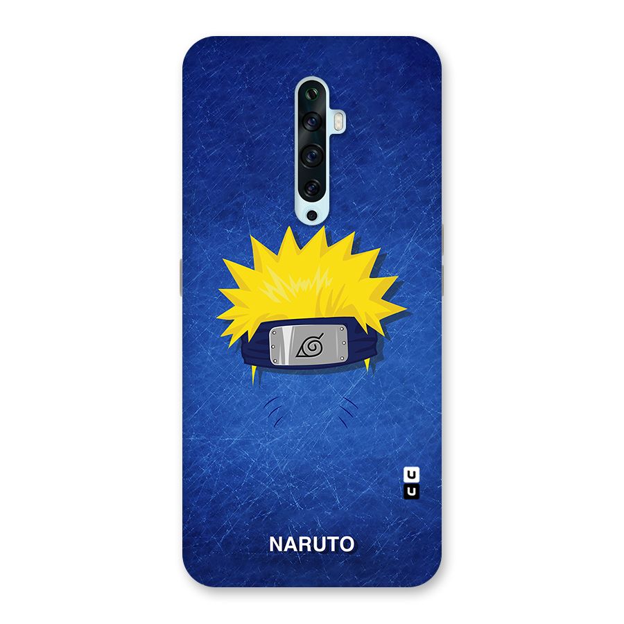 Naruto Headband Minimal Back Case for Oppo Reno2 Z