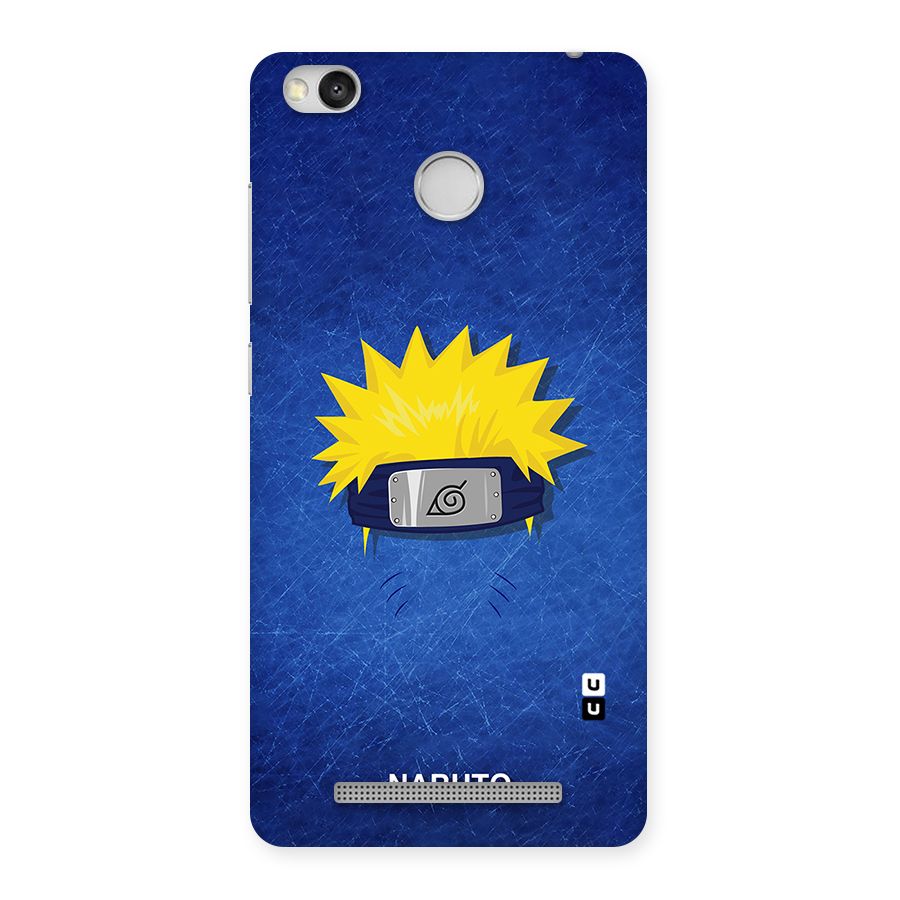 Naruto Headband Minimal Back Case for Redmi 3S Prime