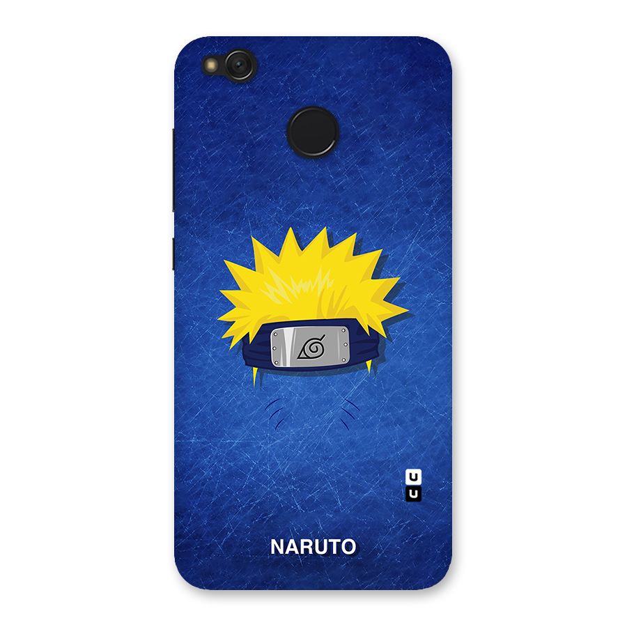 Naruto Headband Minimal Back Case for Redmi 4