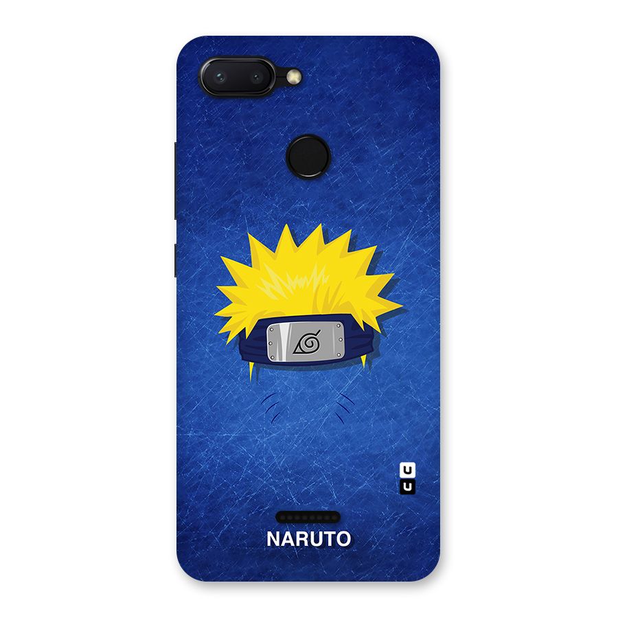 Naruto Headband Minimal Back Case for Redmi 6