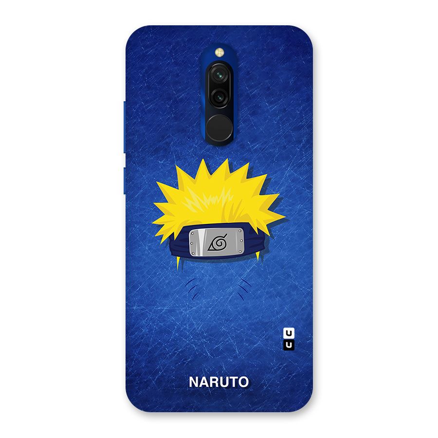 Naruto Headband Minimal Back Case for Redmi 8