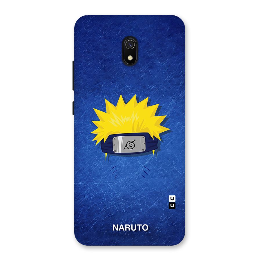 Naruto Headband Minimal Back Case for Redmi 8A