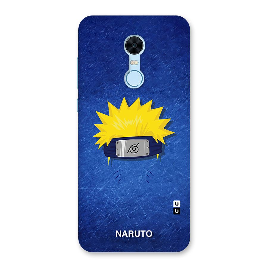 Naruto Headband Minimal Back Case for Redmi Note 5