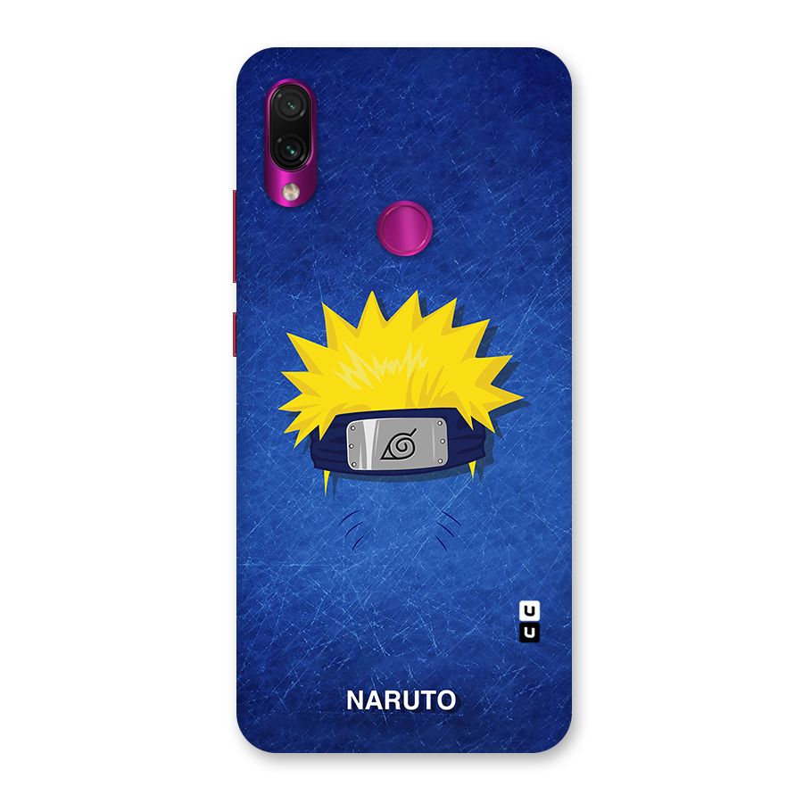 Naruto Headband Minimal Back Case for Redmi Note 7 Pro