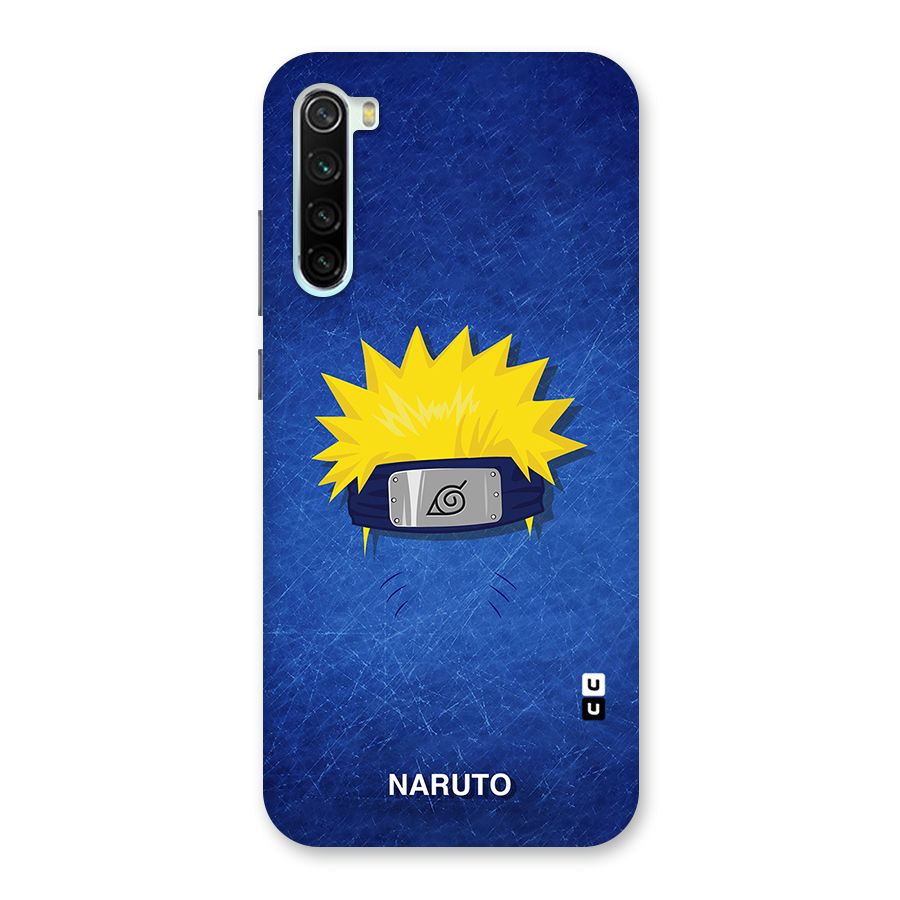 Naruto Headband Minimal Back Case for Redmi Note 8