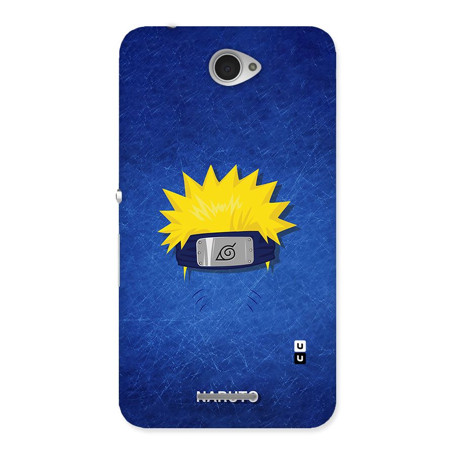 Naruto Headband Minimal Back Case for Sony Xperia E4