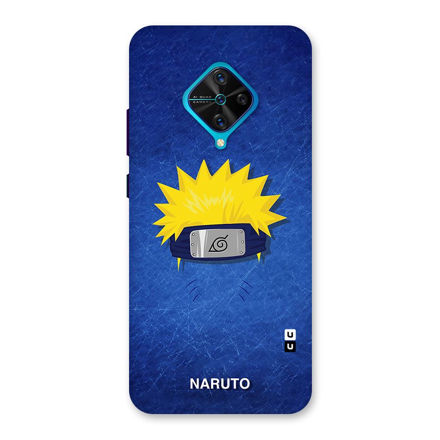 Naruto Headband Minimal Back Case for Vivo S1 Pro
