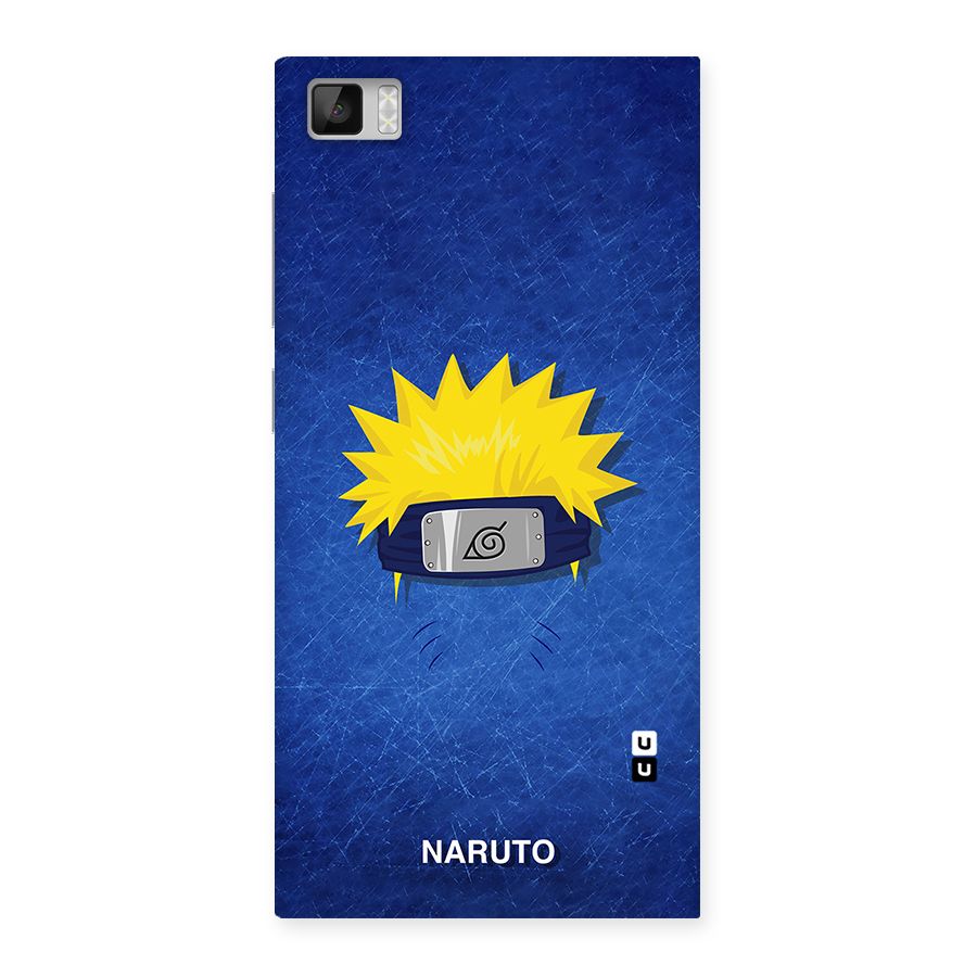 Naruto Headband Minimal Back Case for Xiaomi Mi3