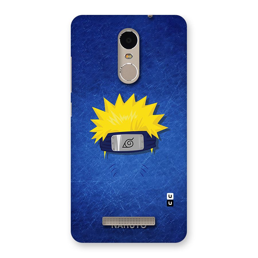 Naruto Headband Minimal Back Case for Xiaomi Redmi Note 3