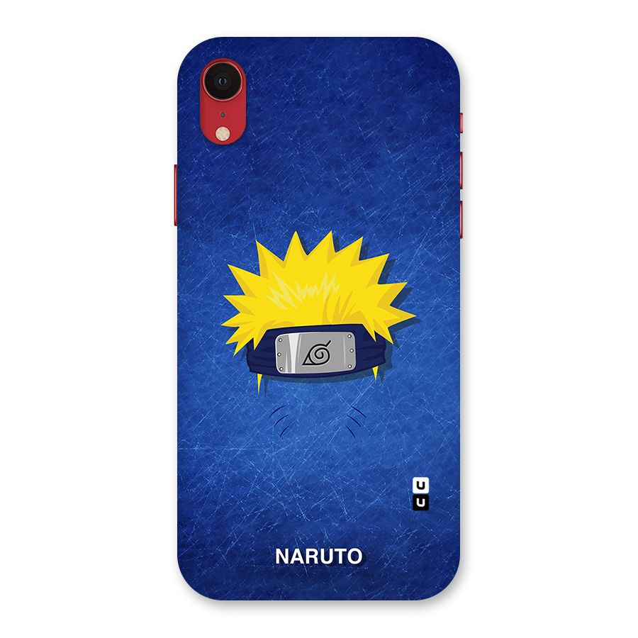 Naruto Headband Minimal Back Case for iPhone XR