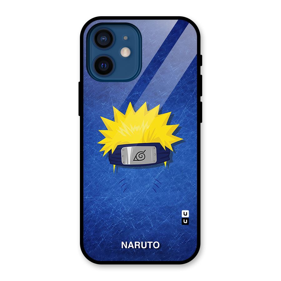 Naruto Headband Minimal Glass Back Case for iPhone 12 Mini
