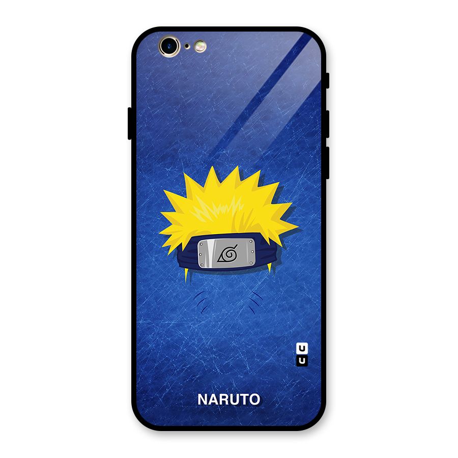 Naruto Headband Minimal Glass Back Case for iPhone 6 6S