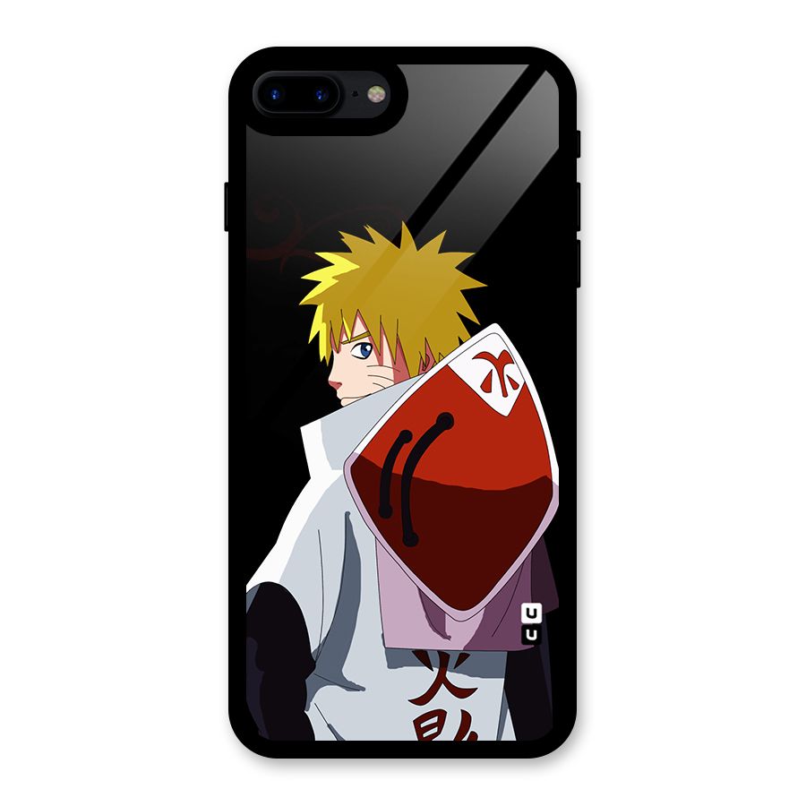 Naruto Hokage Glass Back Case for iPhone 8 Plus