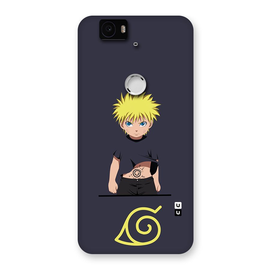 Naruto Kid Back Case for Google Nexus-6P