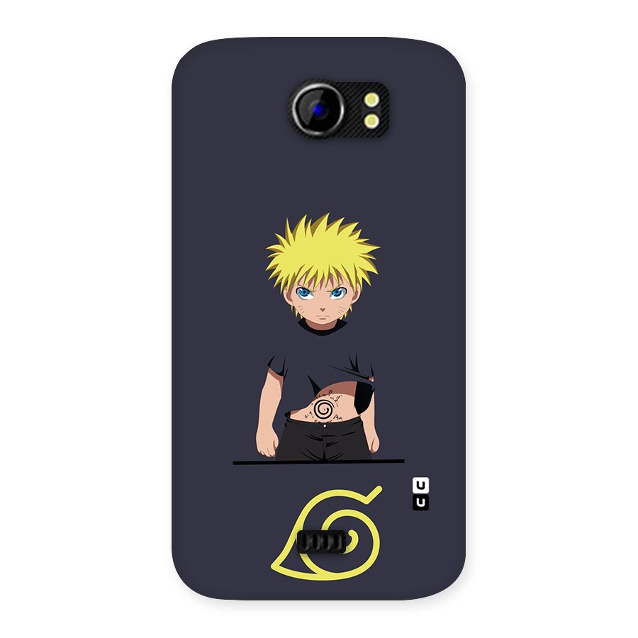 Naruto Kid Back Case for Micromax Canvas 2 A110