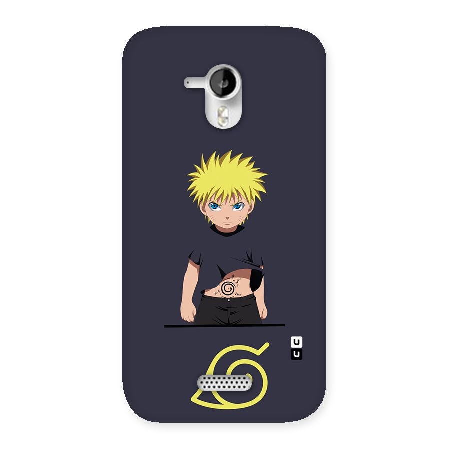Naruto Kid Back Case for Micromax Canvas HD A116