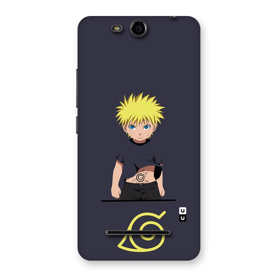 Naruto Kid Back Case for Micromax Canvas Juice 3 Q392